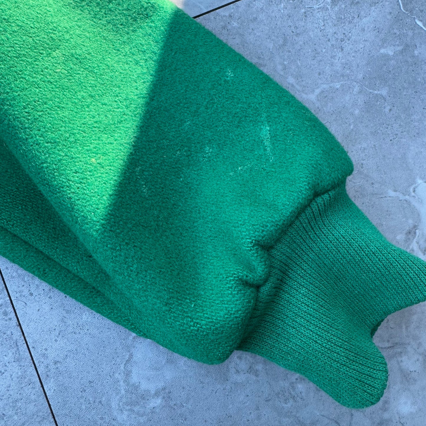 80s Ralph Lauren Made in USA Green Detachable Hoodie Wool Swing Top Jacket KiiChain Clothing