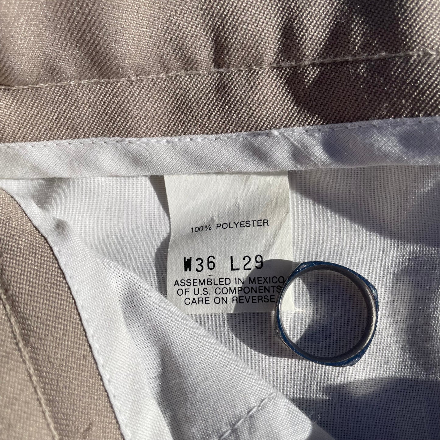 90s Levi's Beige Action Slacks KiiChain Clothing