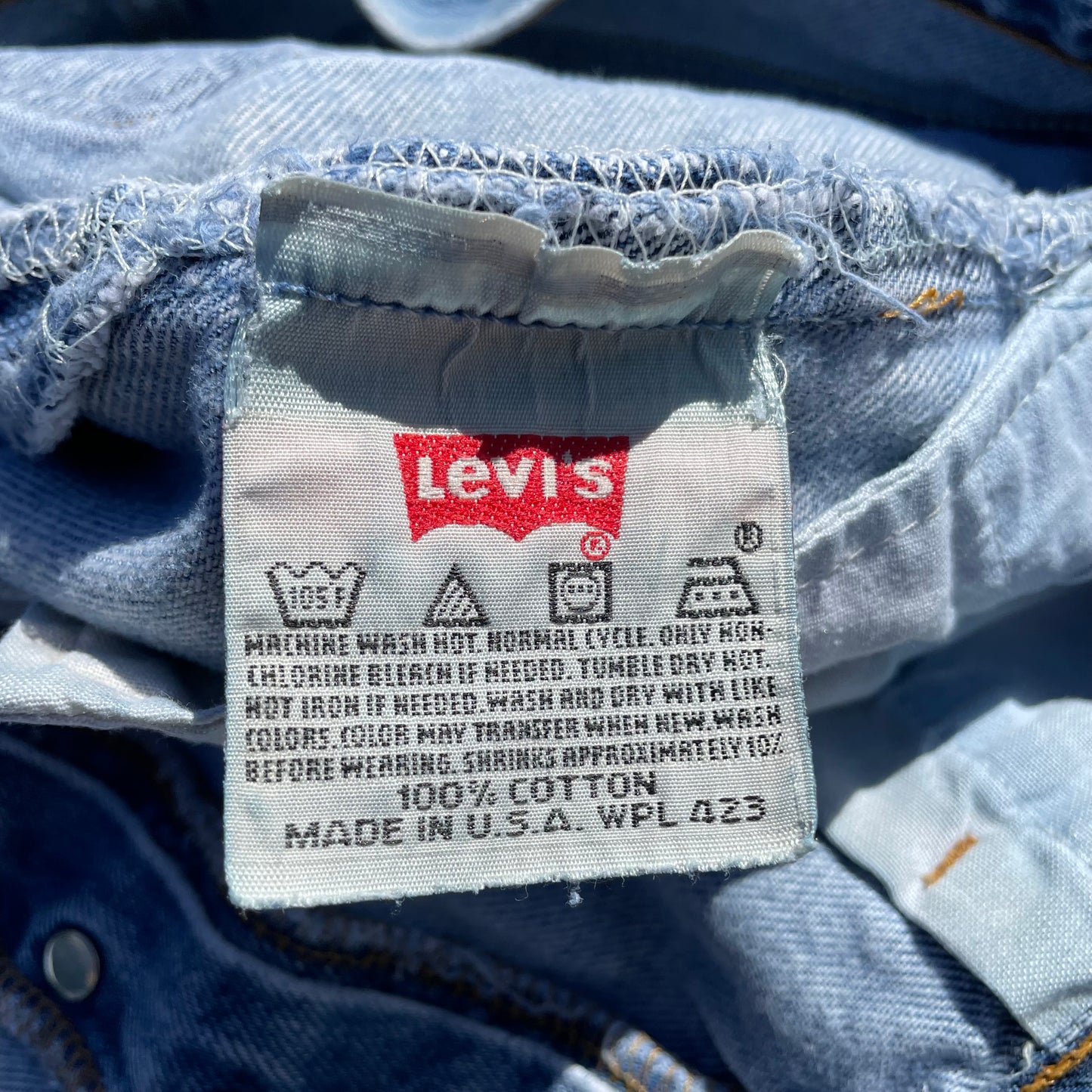 90s Levi's 501xx Made in USA Denim 38x36