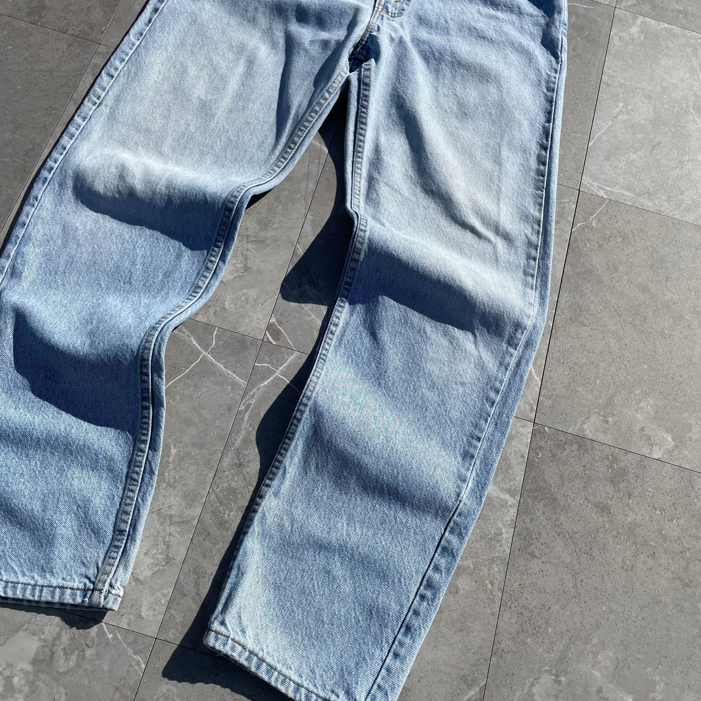 90s Levi's 505 Orange Tab Made in USA Denim 36x32 KiiChain Clothing