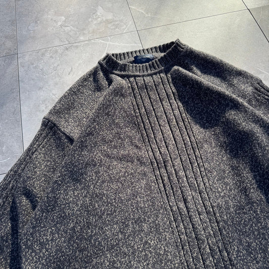 90s Dockers Dark Gray Ribbed Knit KiiChain Clothing