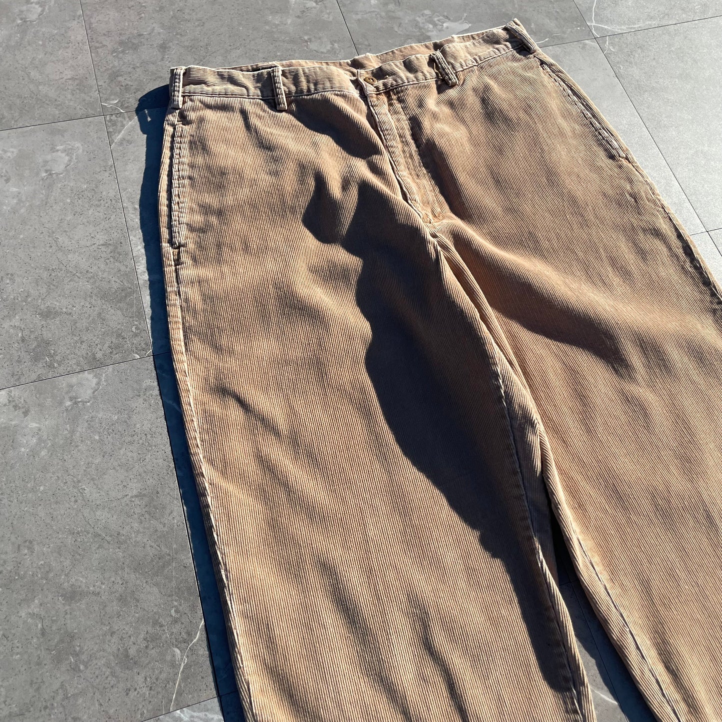 90s Lands' End Loose Fit Corduroy Pants Size 36 KiiChain Clothing