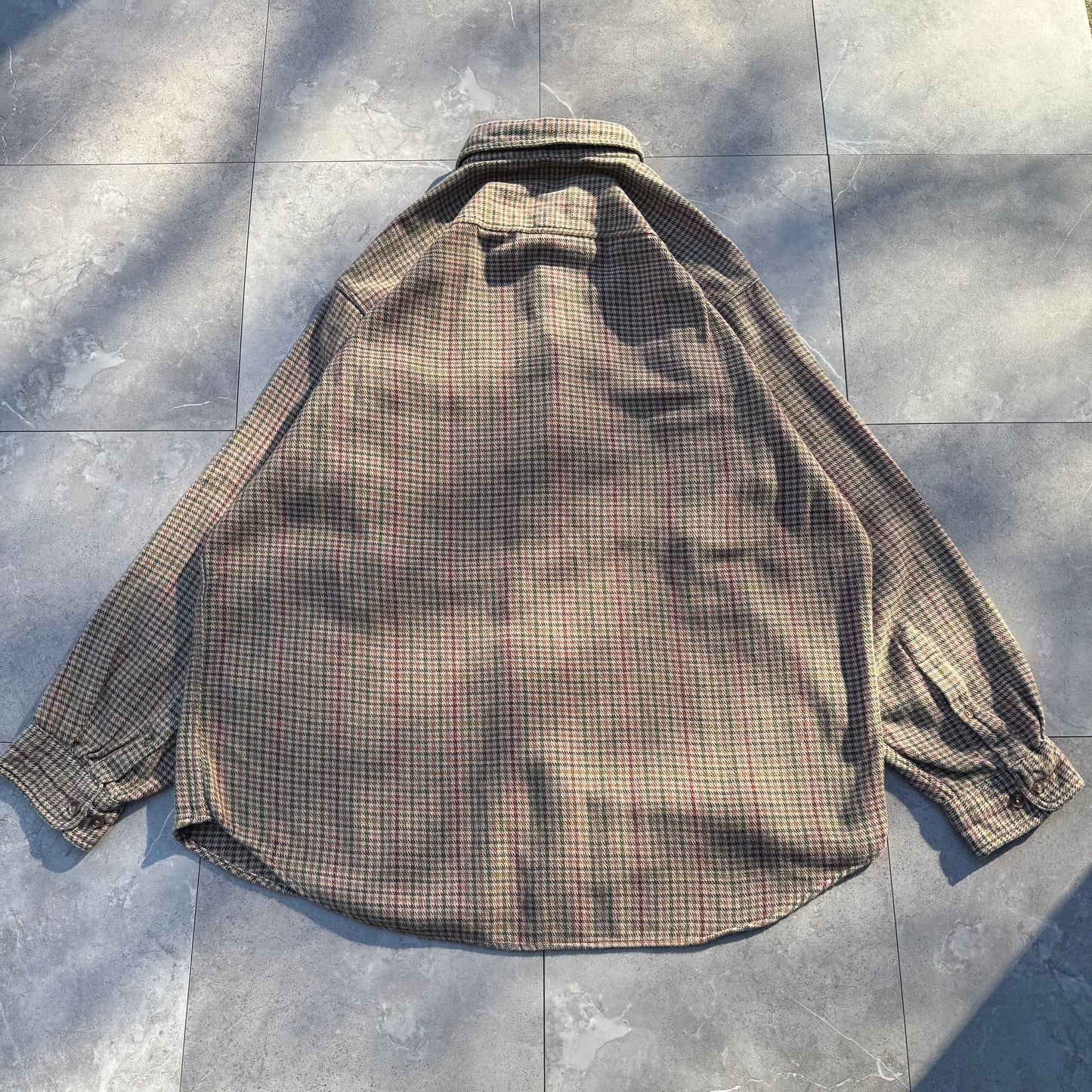 80s-90s Orvis Gingham Checkered Faded Button Down Shirt