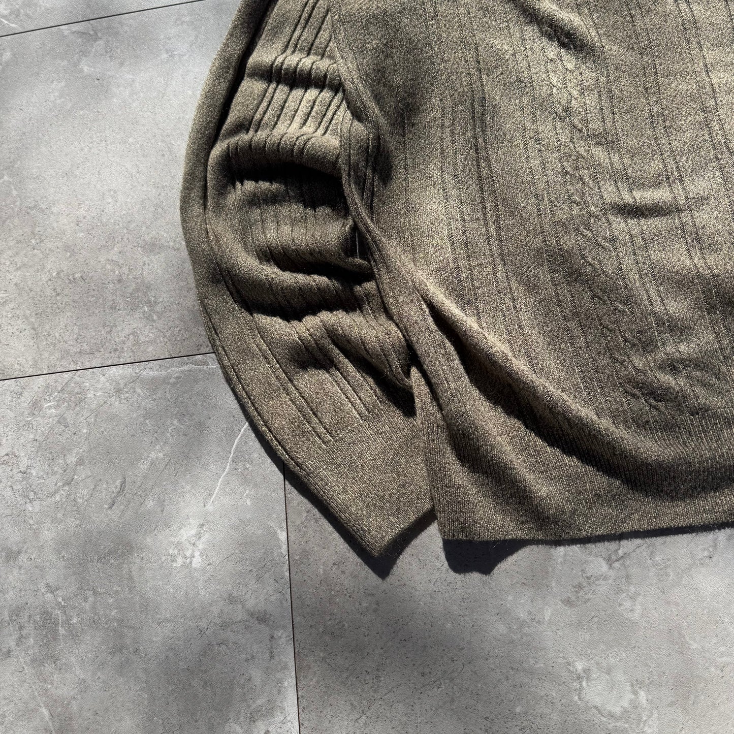 00s Dockers Beige Knit Polo KiiChain Clothing