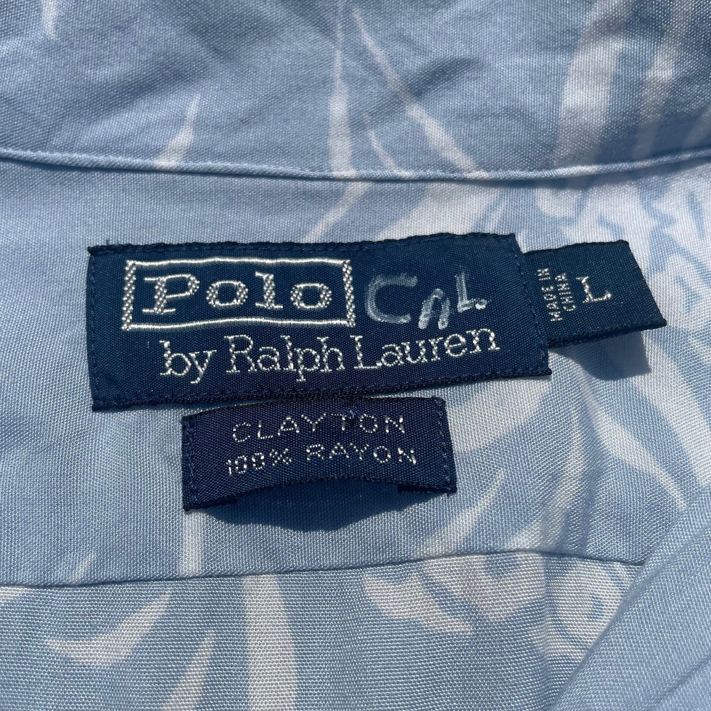 90s Ralph Lauren Clayton Pineapple Hawaiian Shirt KiiChain Clothing