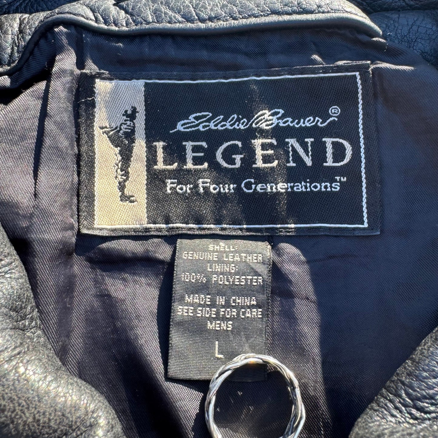 90s-00s Eddie Bauer Legend Leather Jacket KiiChain Clothing