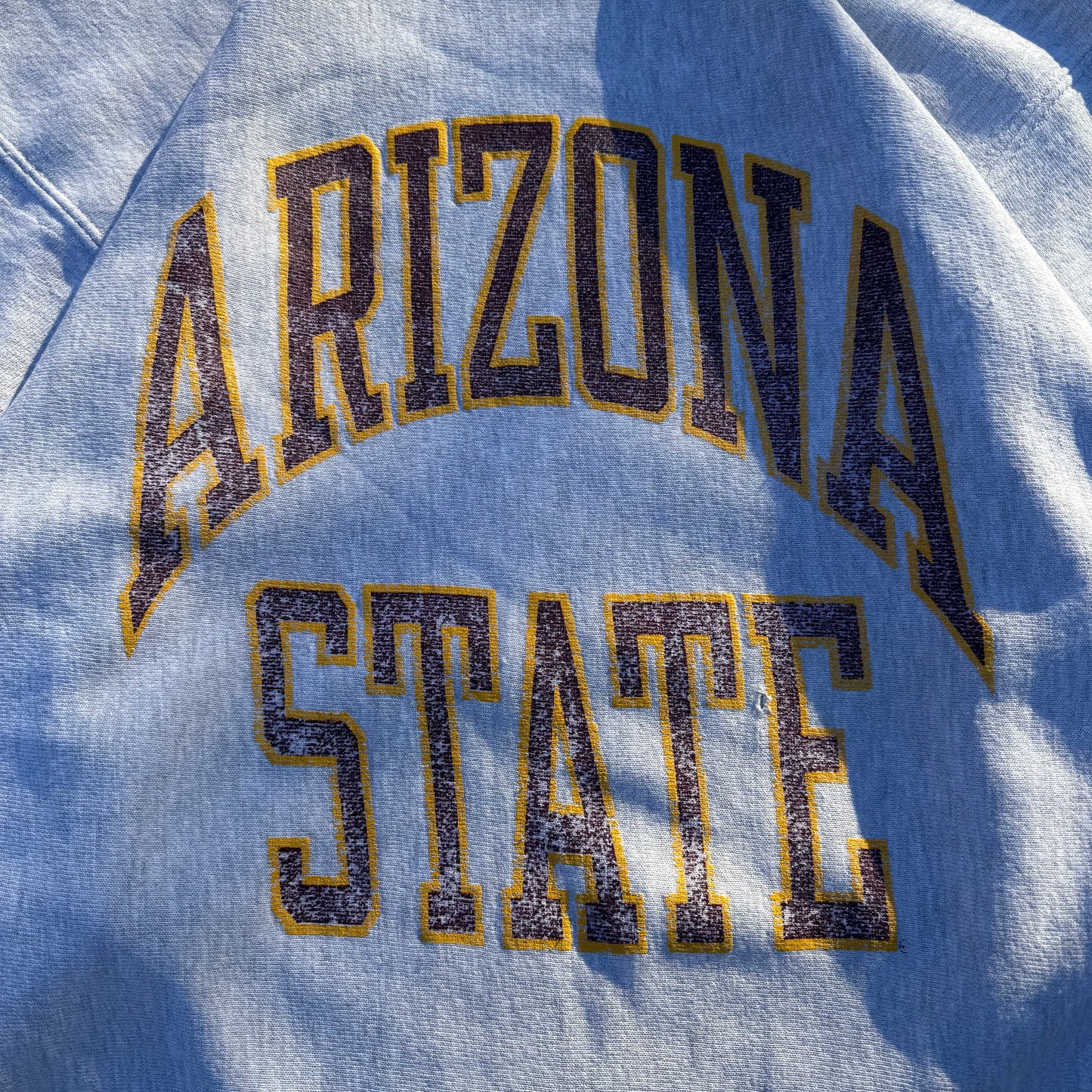 90s Champion Reverse Weave Arizona State University Made in USA College Spell-Out Sweatshirt
