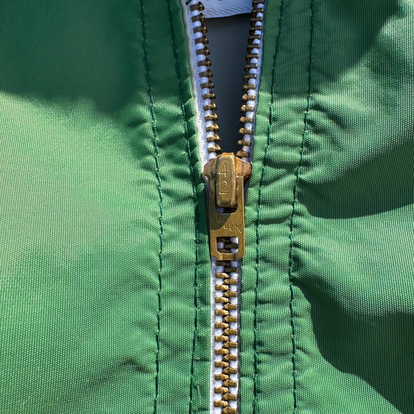 70s Ripon Jackets Made in USA Green Hooded Anorak Jacket KiiChain Clothing