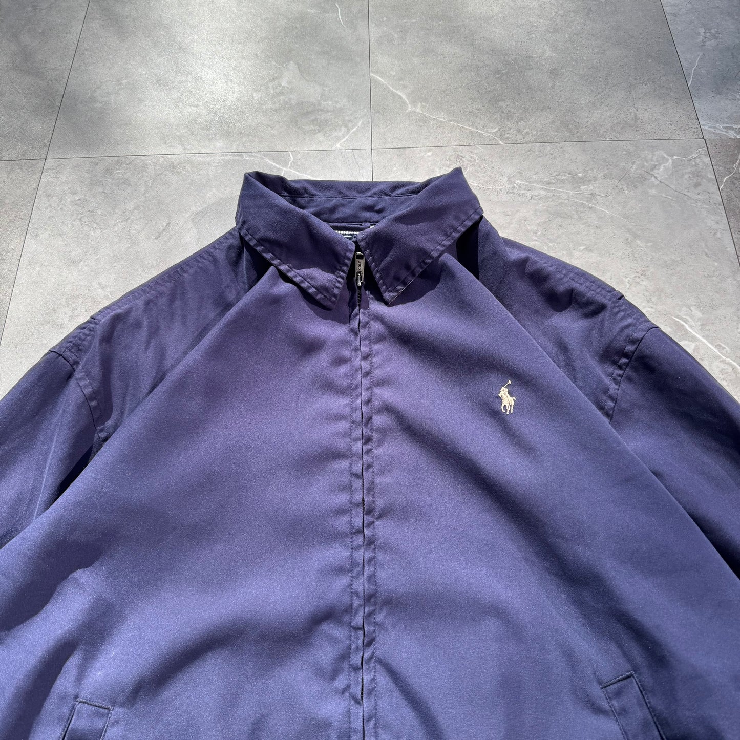 Ralph Lauren Navy Lined Swing Top Jacket