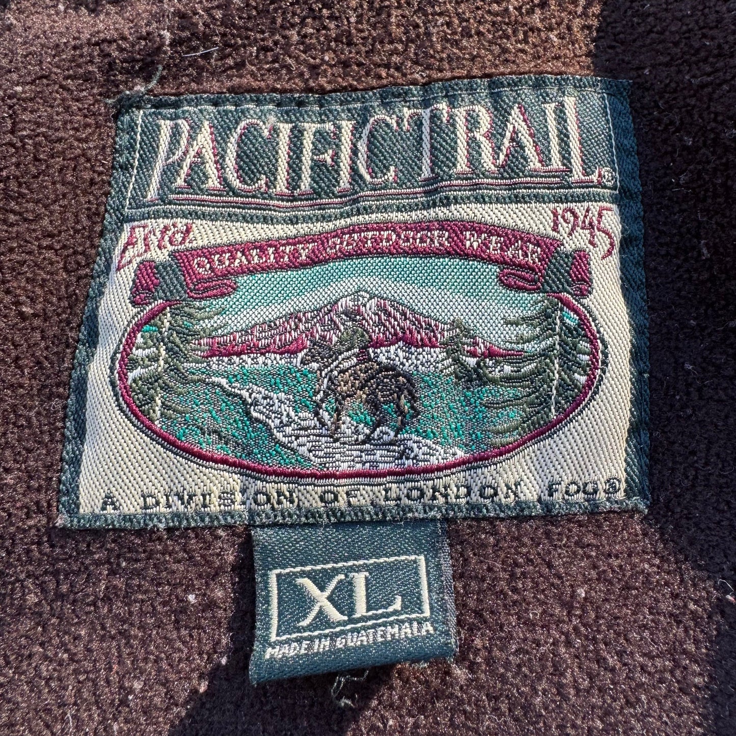 90s Pacific Trail A-2 Type Fleece-Lined Jacket KiiChain Clothing