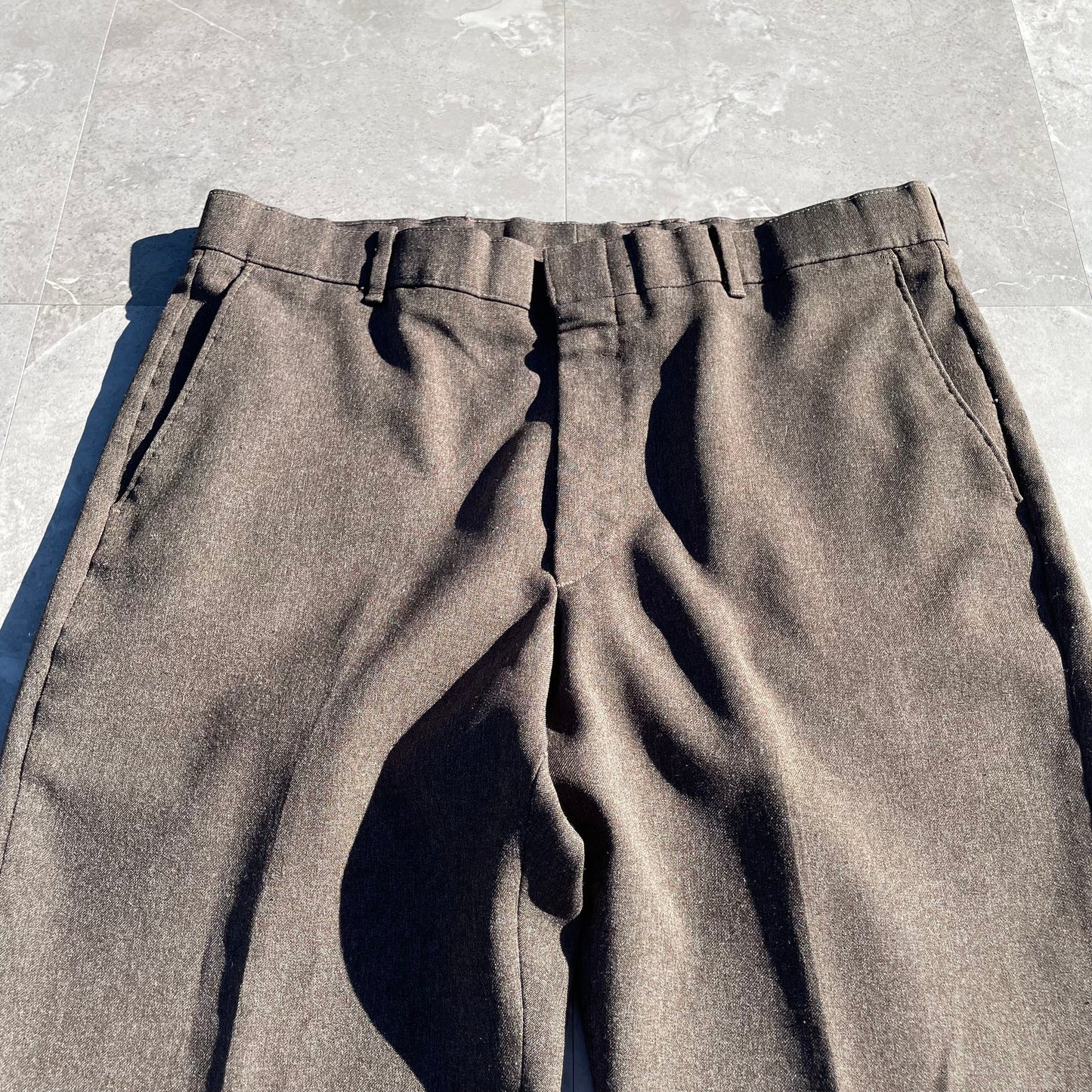 80s Levi's Made in USA Brown Action Slacks KiiChain Clothing