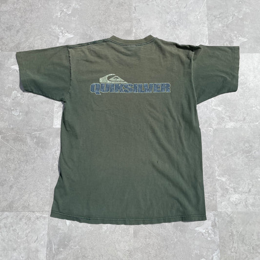 90s Quicksilver Made in USA Sun Faded T-Shirt KiiChain Clothing