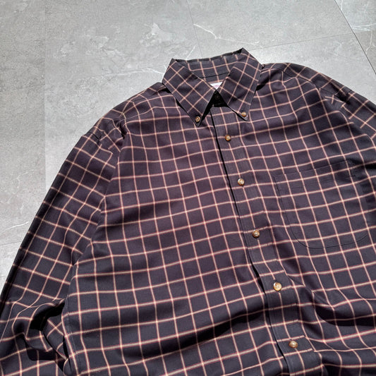 00s Brooks Brothers 346 Non-Iron Box Checkered Button Down Shirt KiiChain Clothing