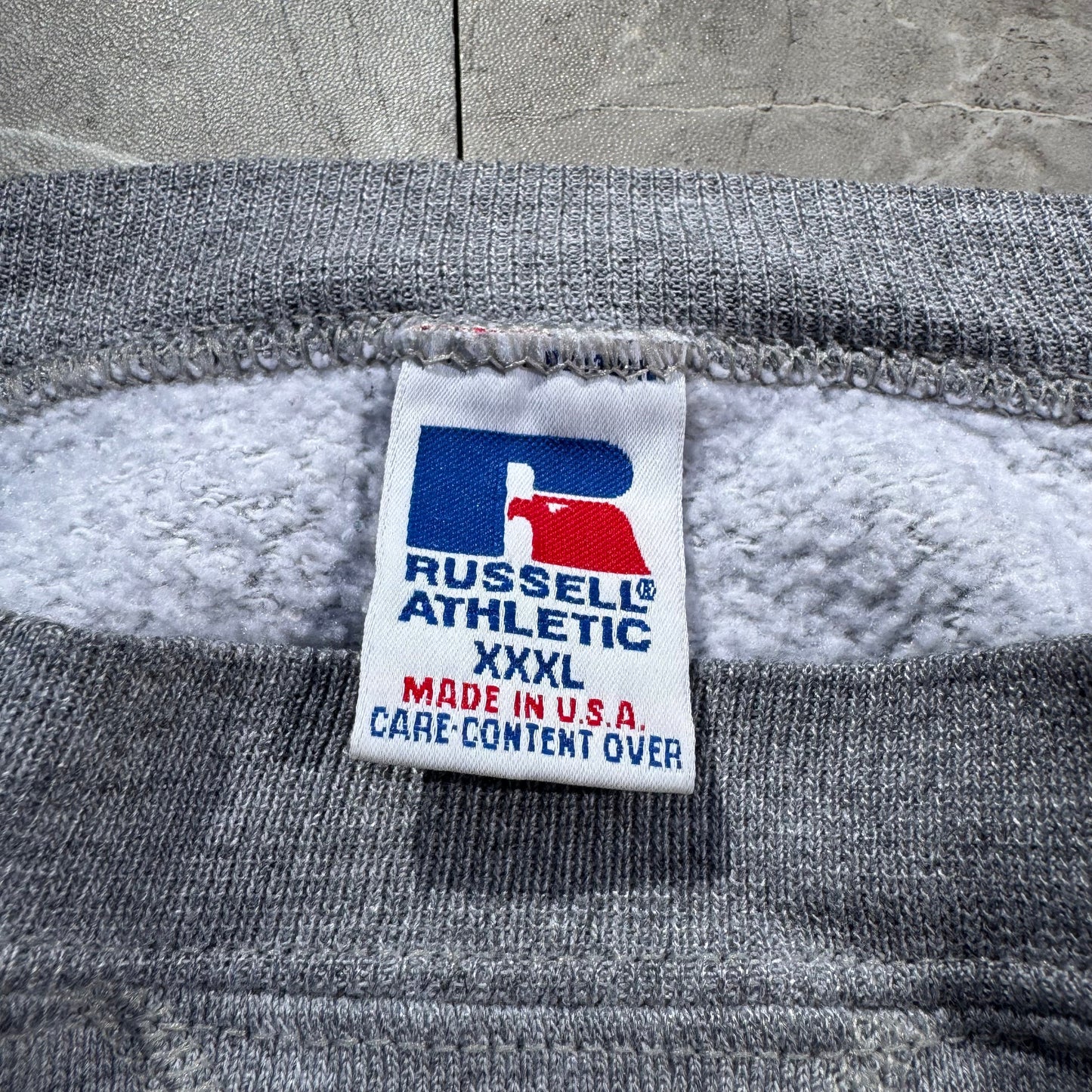 90s Russell Athletic L.V.C. Athletics Made in USA Crewneck Sweatshirt KiiChain Clothing