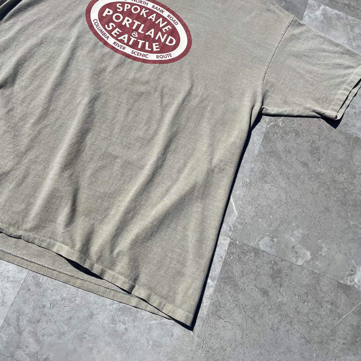 80s-90s Anvil Spokane Portland & Seattle Single Stitch Made in USA T-Shirt KiiChain Clothing