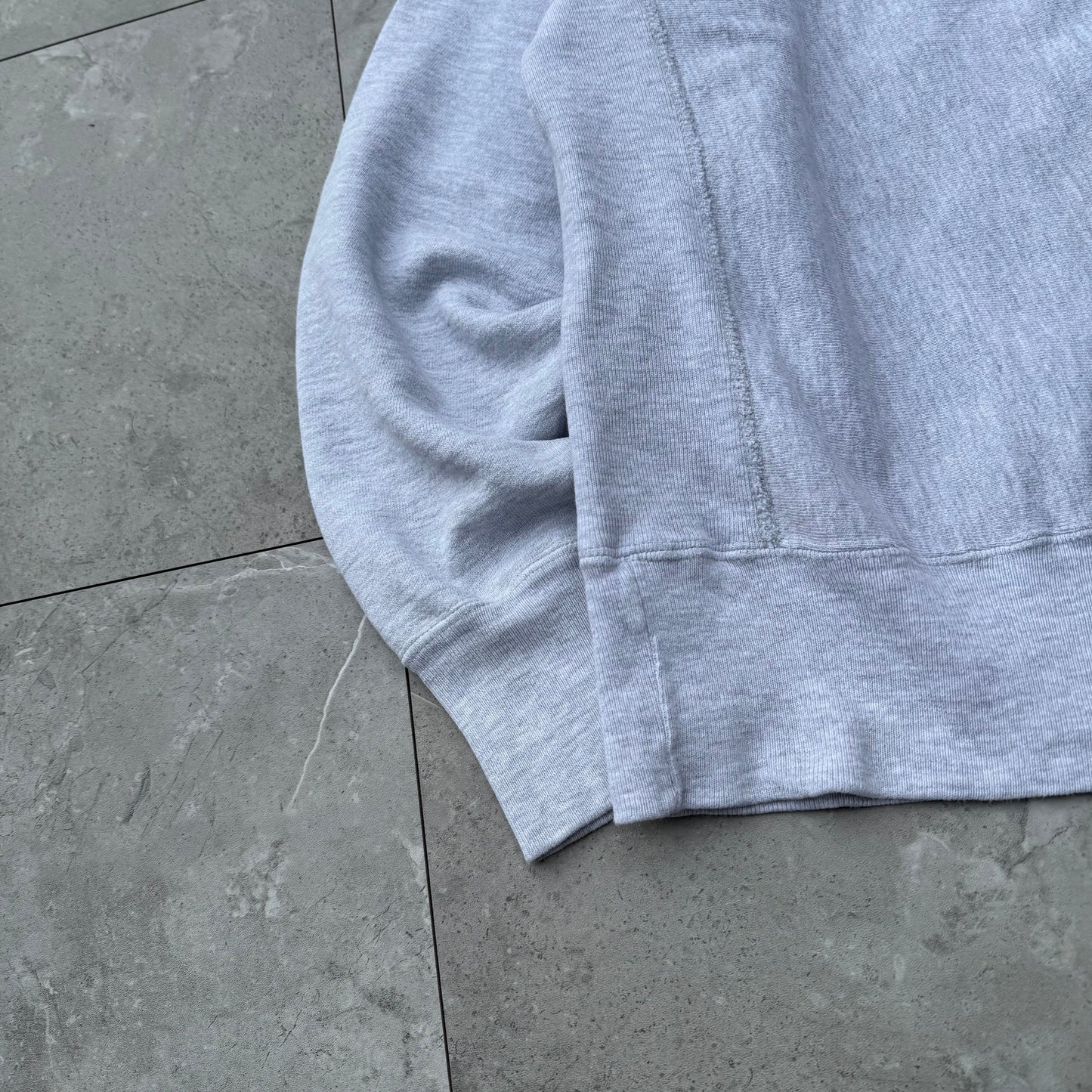 90s Champion Made in USA Reverse Weave Gray No Logo Sweatshirt KiiChain Clothing