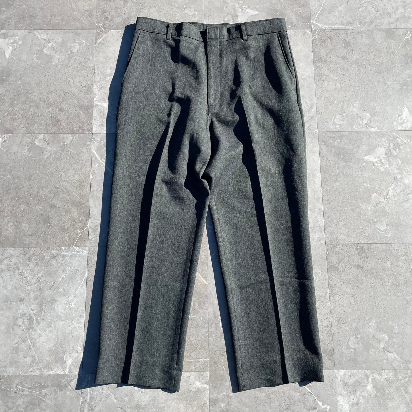 90s Levi's Made in USA Dark Gray Action Slacks KiiChain Clothing