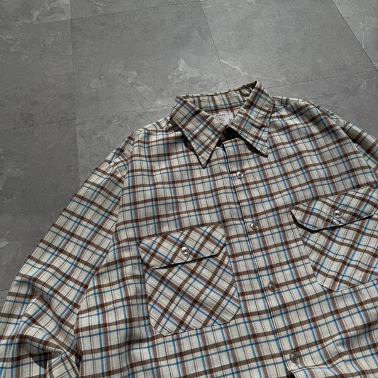 70s-80s Big Mac Checkered Shirt KiiChain Clothing