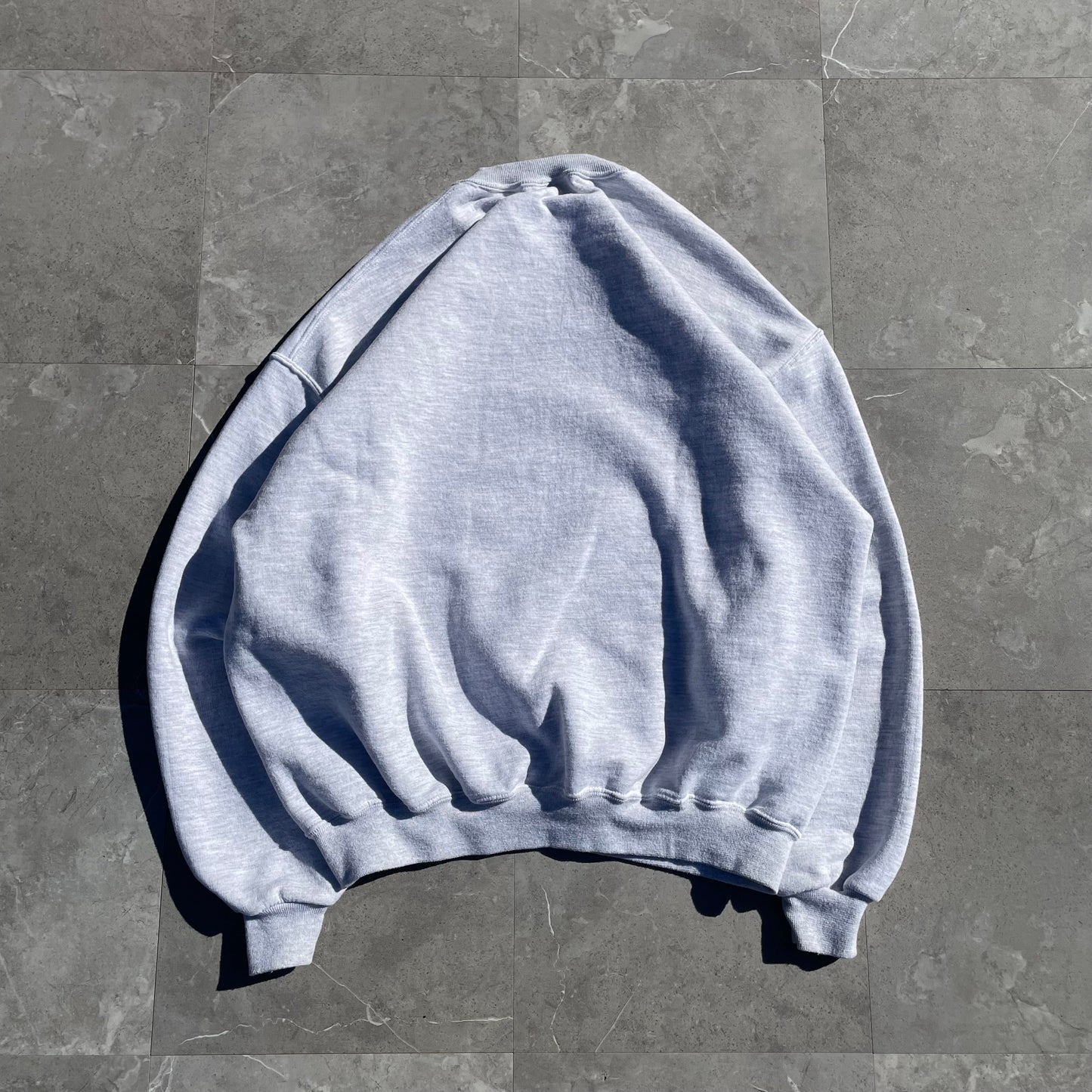 90s Jerzees Blank Gray Crewneck Sweater KiiChain Clothing