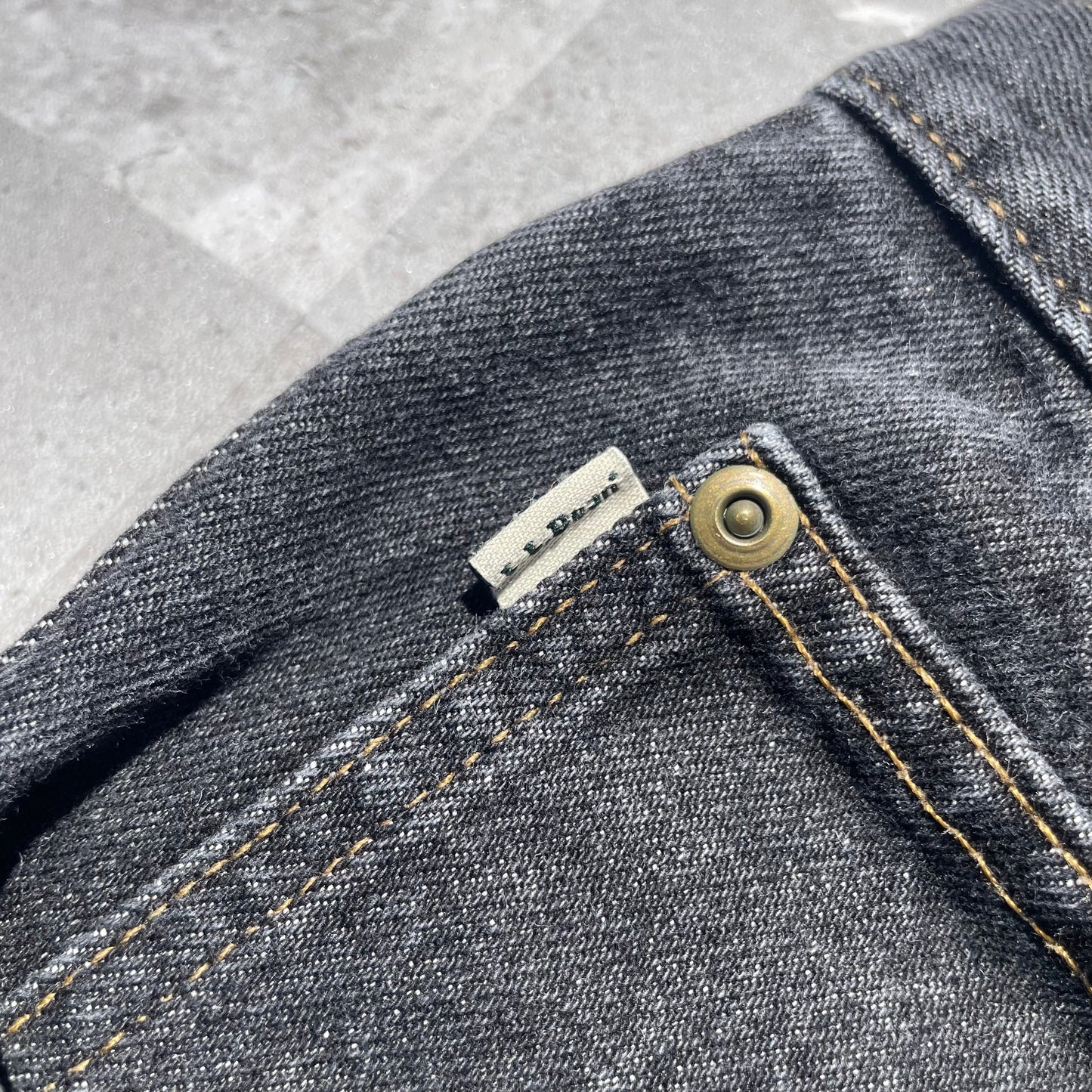 90s L.L. Bean Black Denim 35x34 KiiChain Clothing