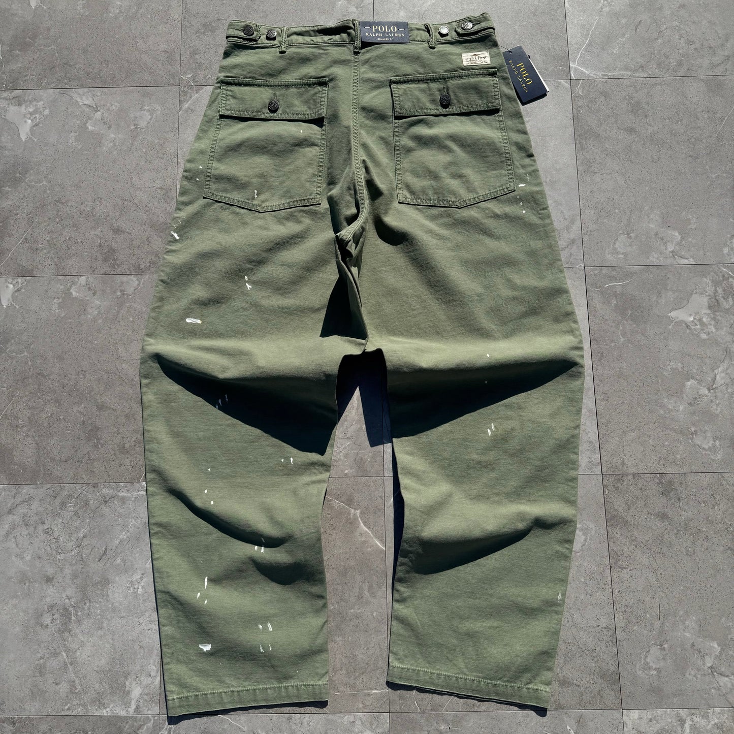 00s Ralph Lauren Dead-Stock Painter Baker Pants 32x32 KiiChain Clothing