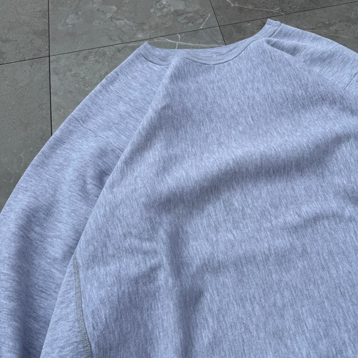 80s Champion Made in USA Gray Reverse Weave No Logo Sweatshirt