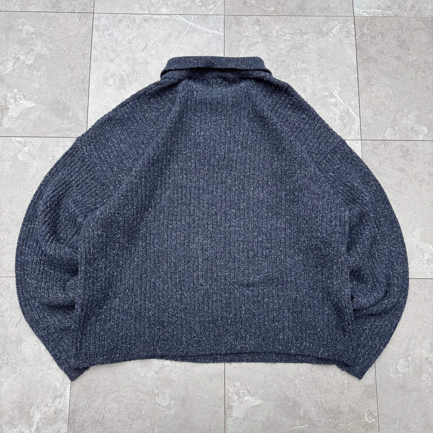 80s-90s Lake Harmony Made in USA Nep Knit Polo KiiChain Clothing