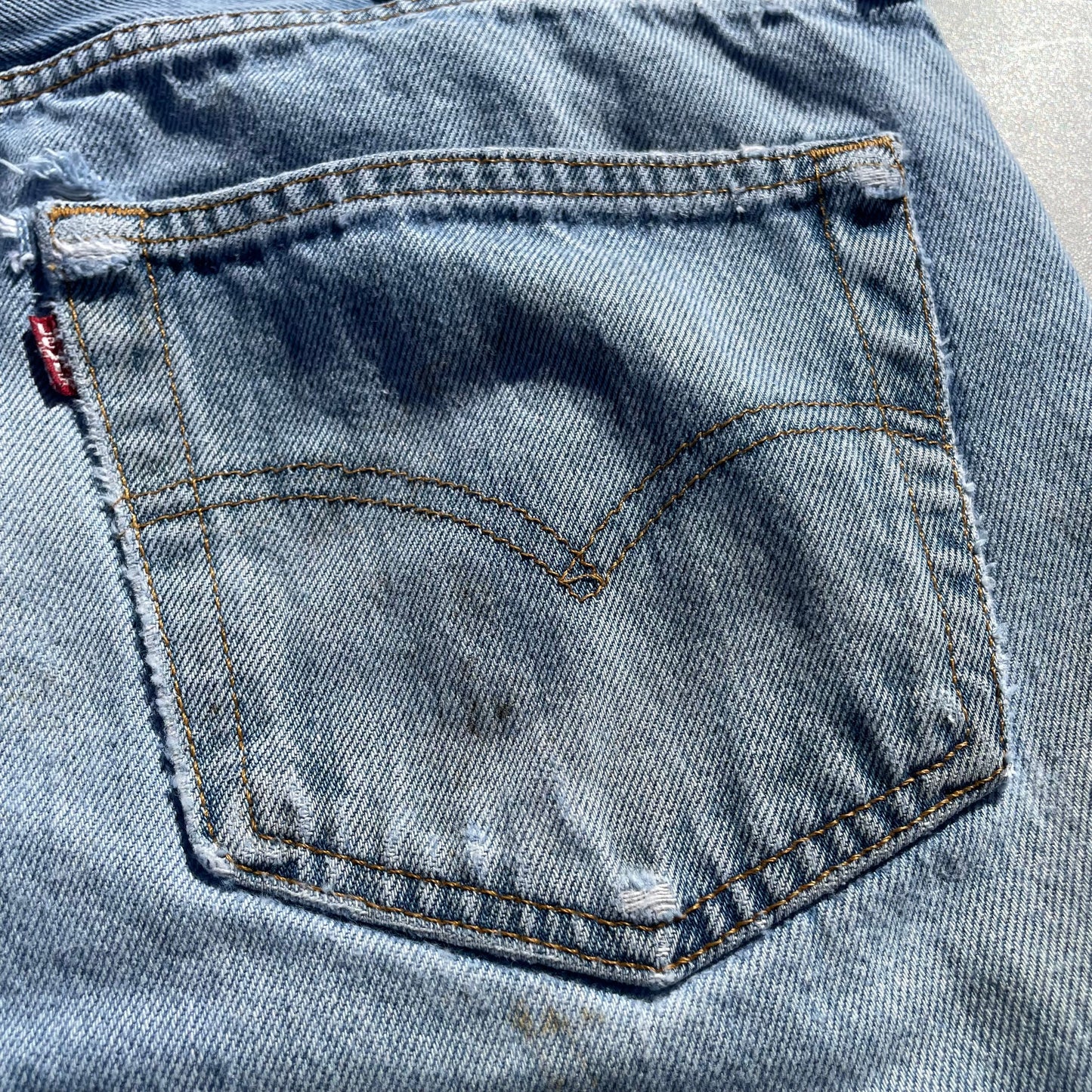90s Levi's 501xx Made in USA Denim 38x36 KiiChain Clothing