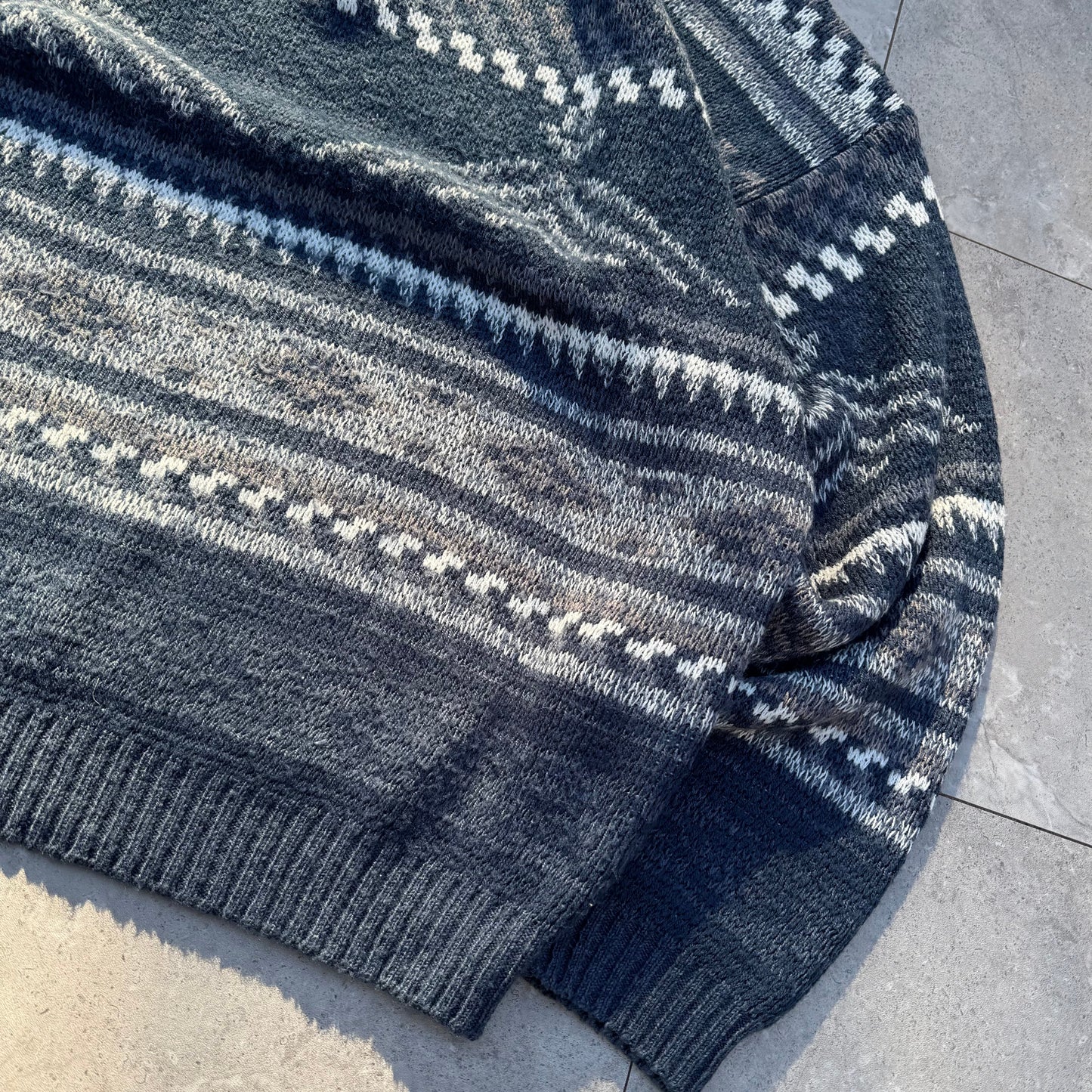 90s Bugle Boy Company Acrylic Design Knit Polo KiiChain Clothing