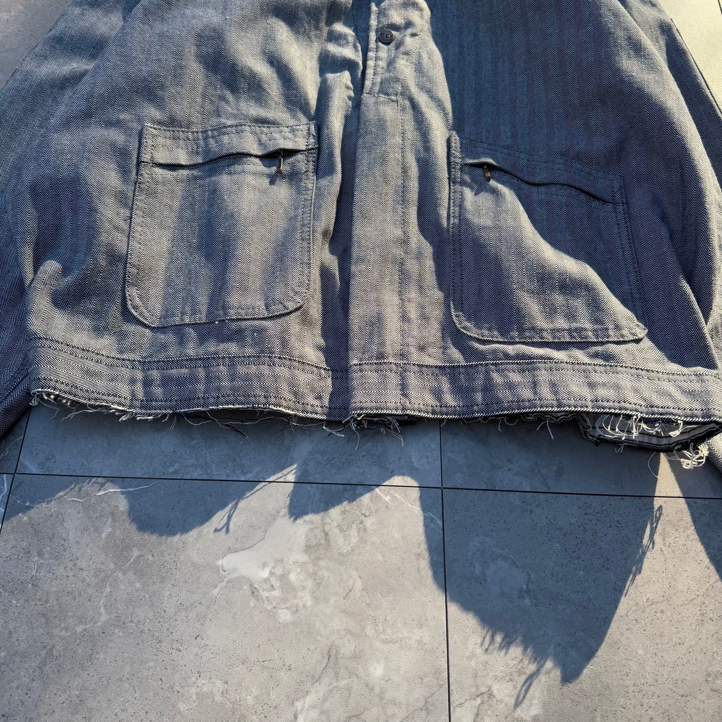 00s Key Herringbone Cropped Jacket KiiChain Clothing