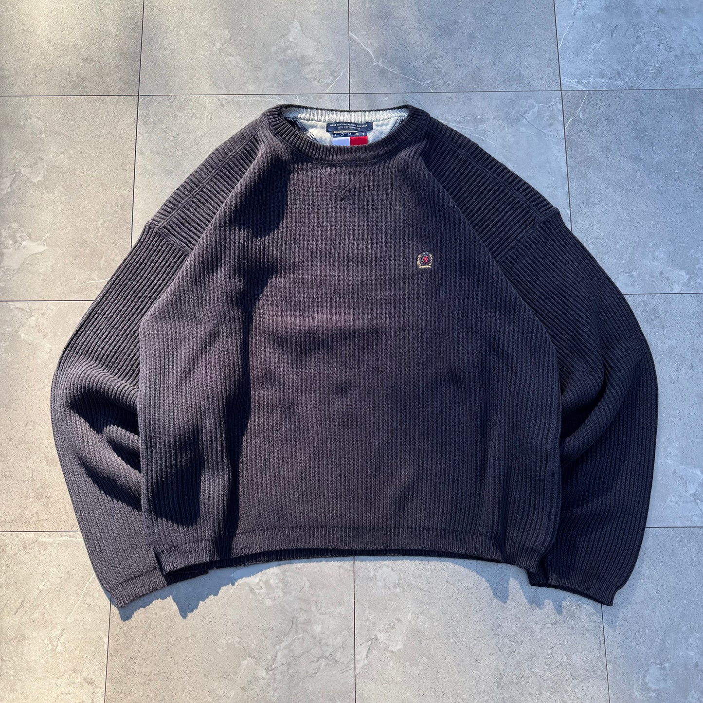 90s Tommy Hilfiger Ribbed Knit Sweater