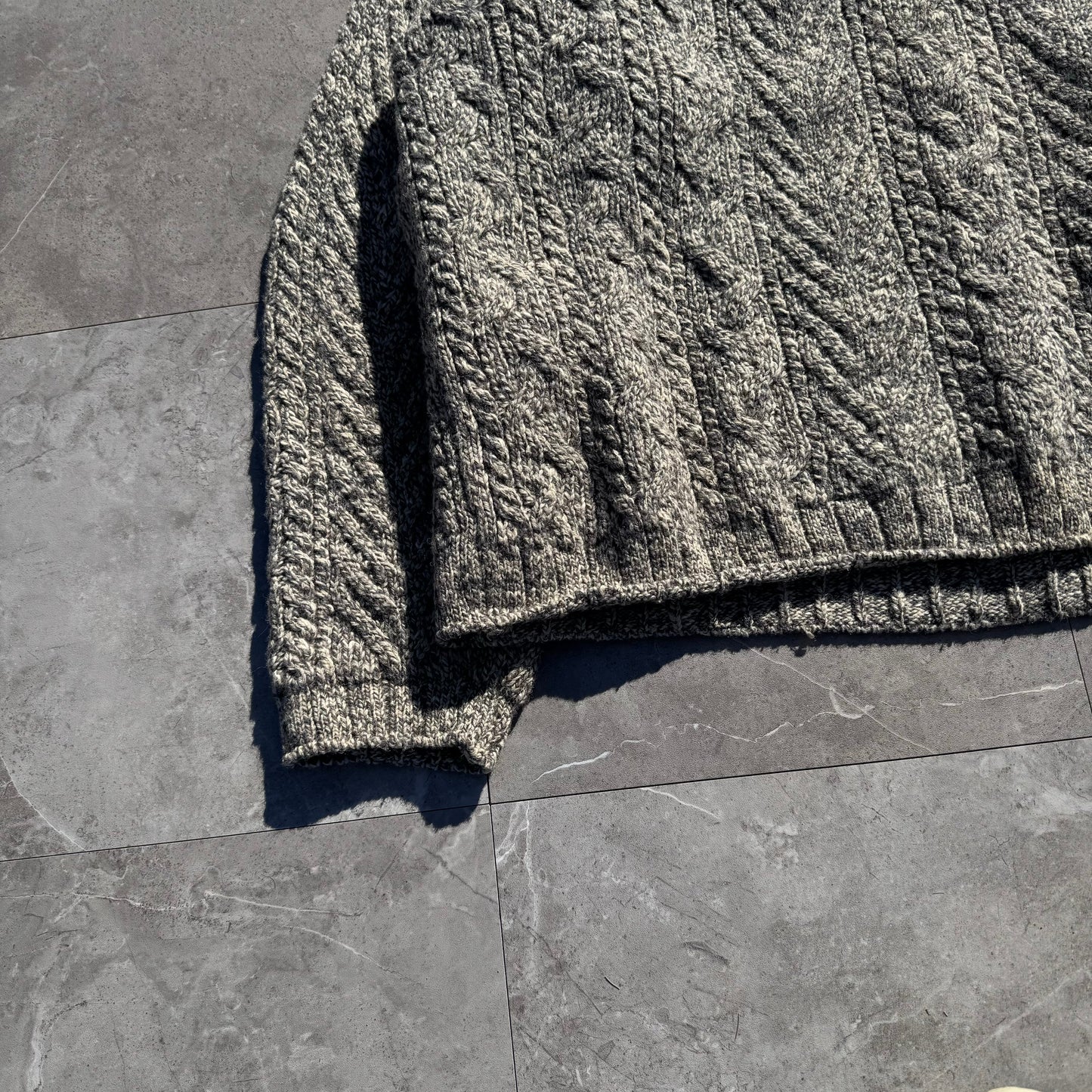 90s-00s Eddie Bauer Made in USA Wool-Blend Mock Neck Knitted Sweater KiiChain Clothing