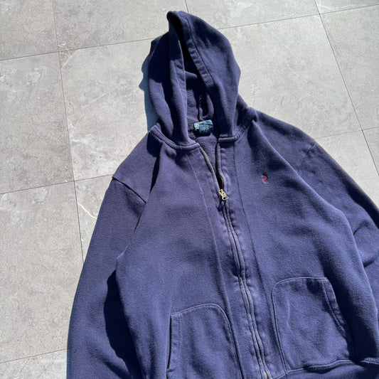 90s Ralph Lauren Women’s Zip-Up Hoodie KiiChain Clothing