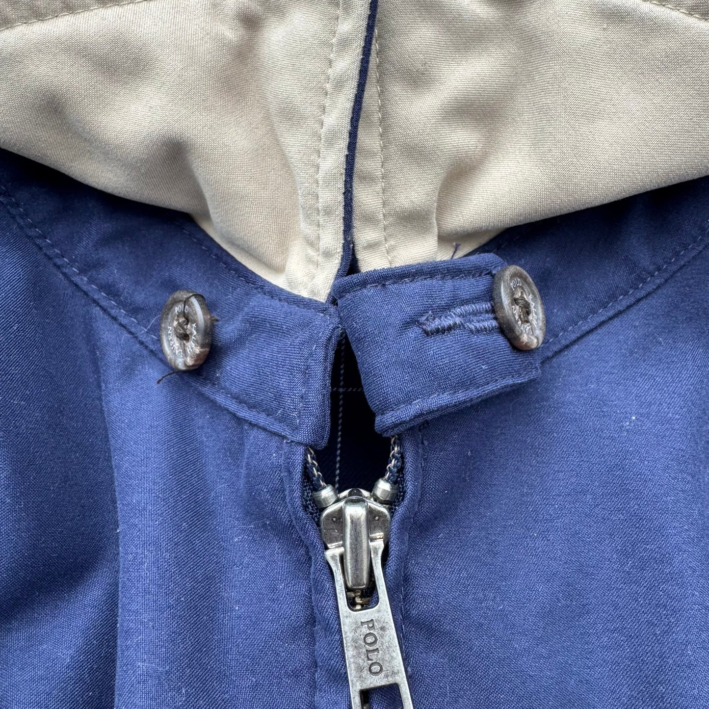 00s Polo by Ralph Lauren Navy Swing Top Jacket KiiChain Clothing