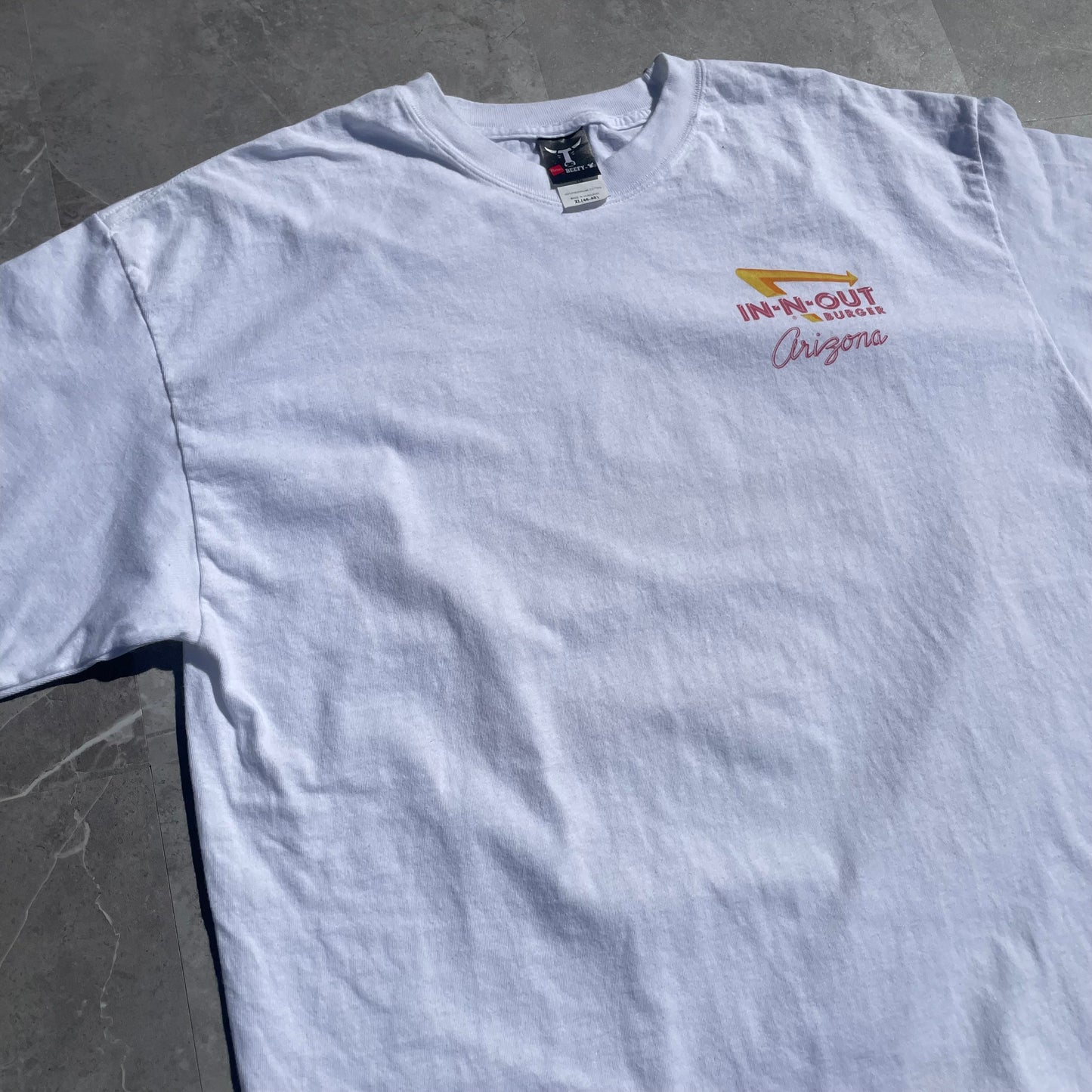 00s IN-N-OUT Arizona Hanes Beefy T-Shirt