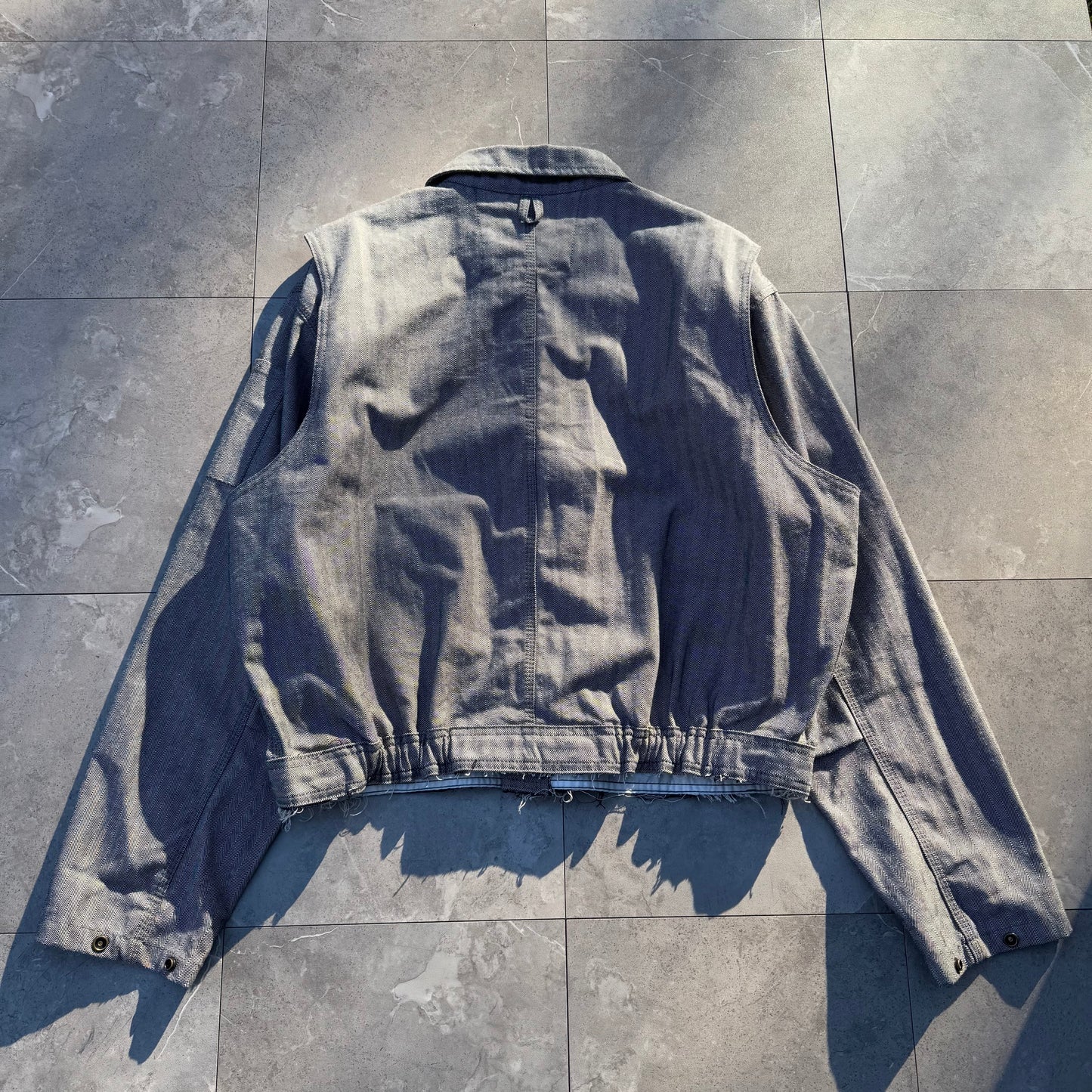 00s Key Herringbone Cropped Jacket KiiChain Clothing