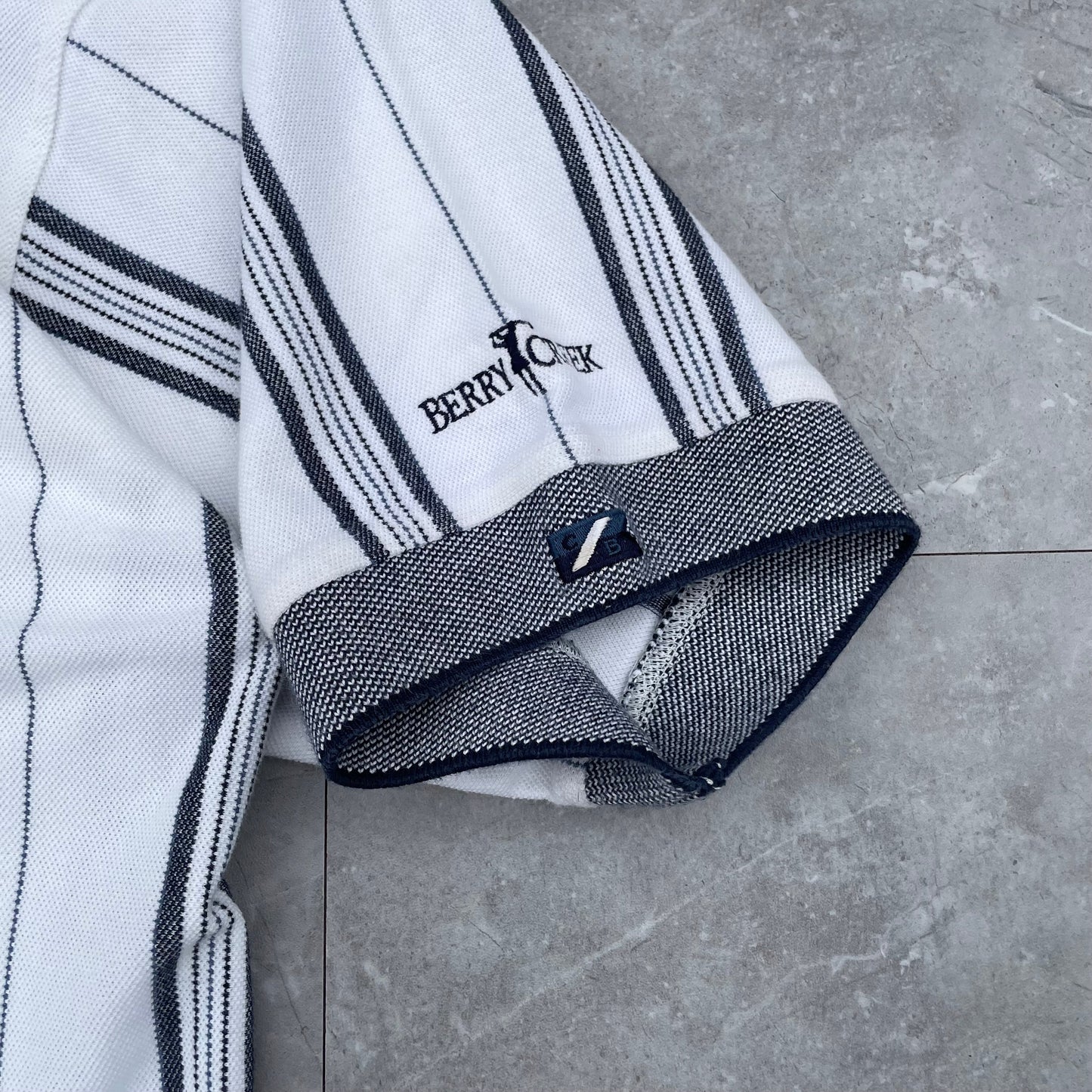 00s Cutter & Buck Striped Polo Shirt KiiChain Clothing