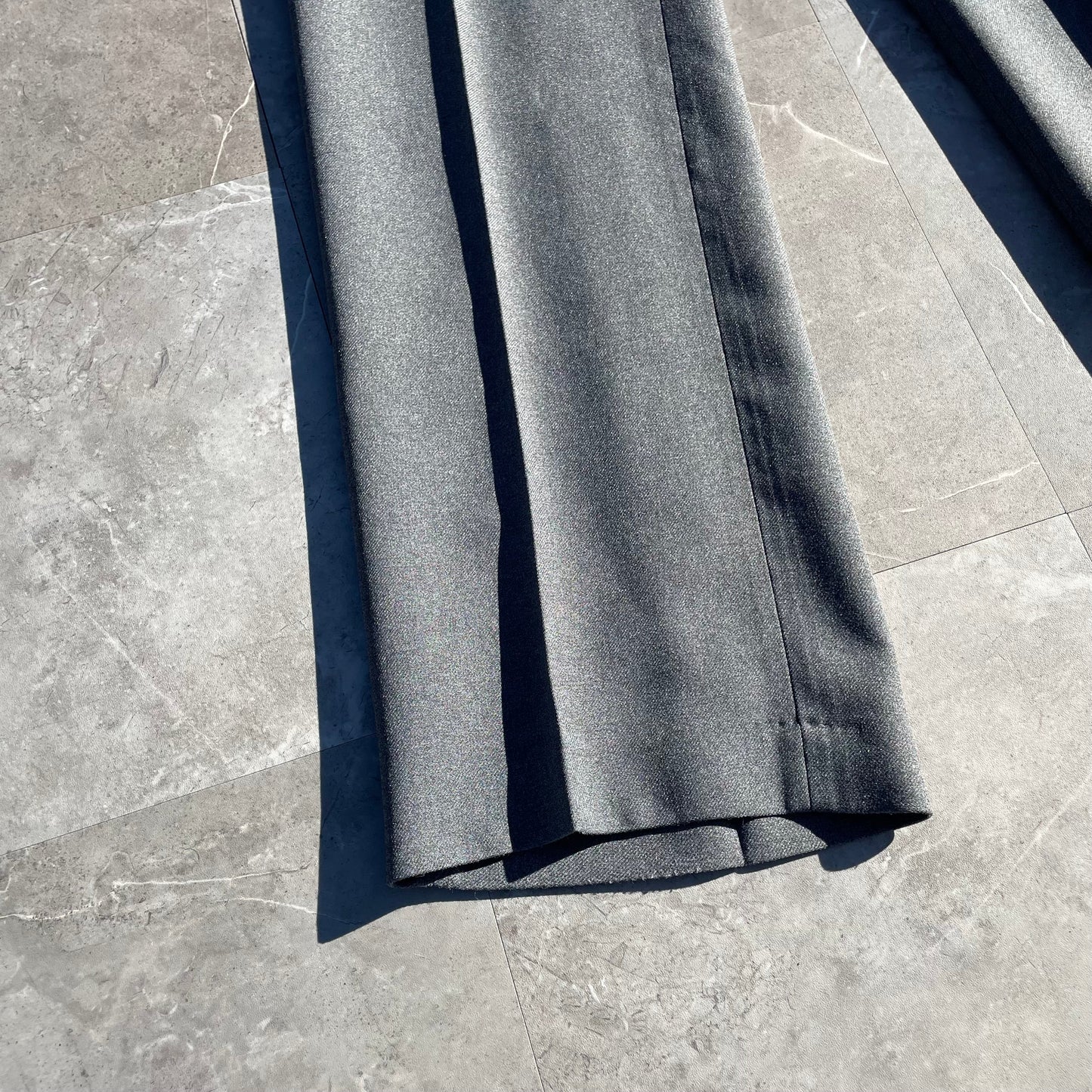 80s Levi's Made in USA Sta-Prest Gray Action Slacks KiiChain Clothing