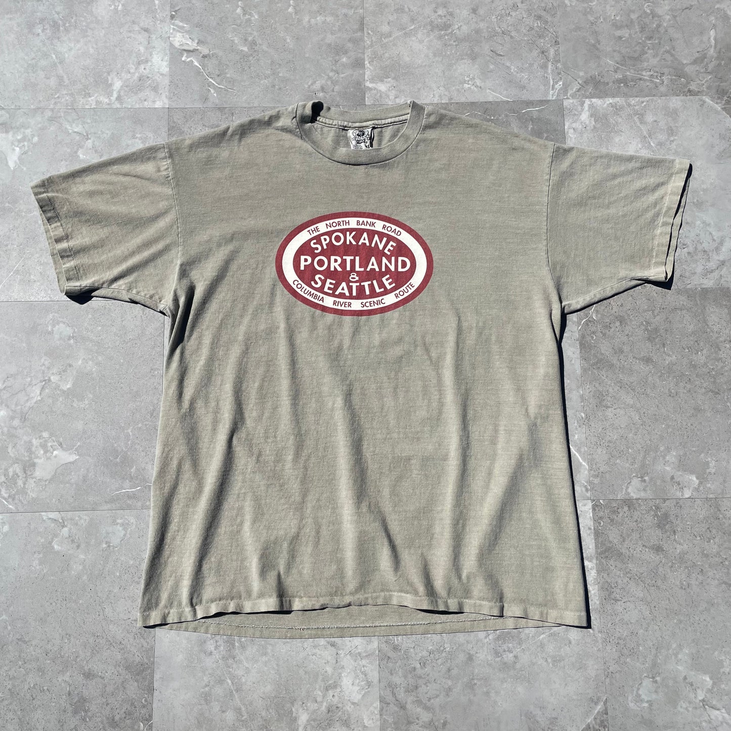 80s-90s Anvil Spokane Portland & Seattle Single Stitch Made in USA T-Shirt KiiChain Clothing