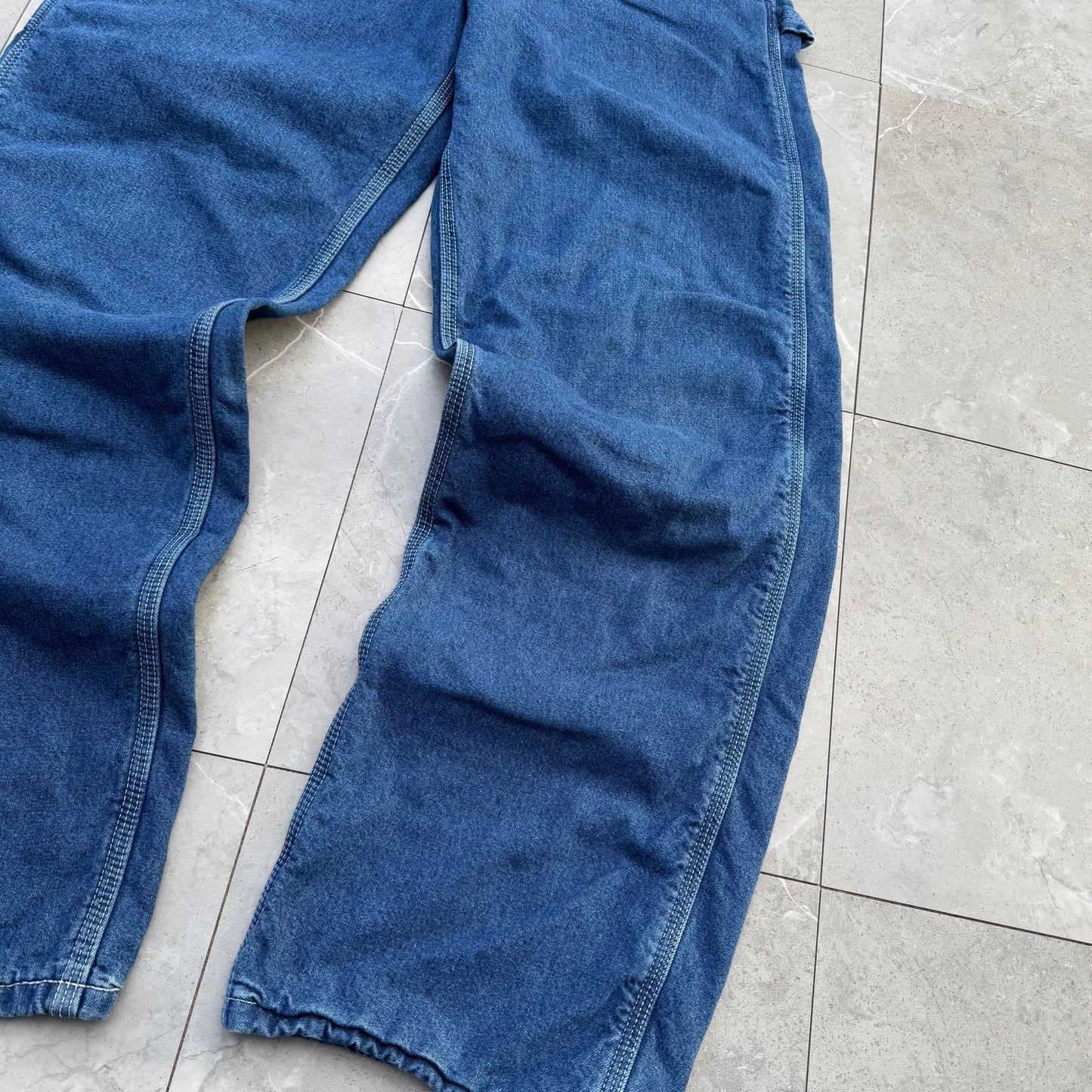 90s Carhartt Made in USA Flannel Lined Denim 33x32 KiiChain Clothing