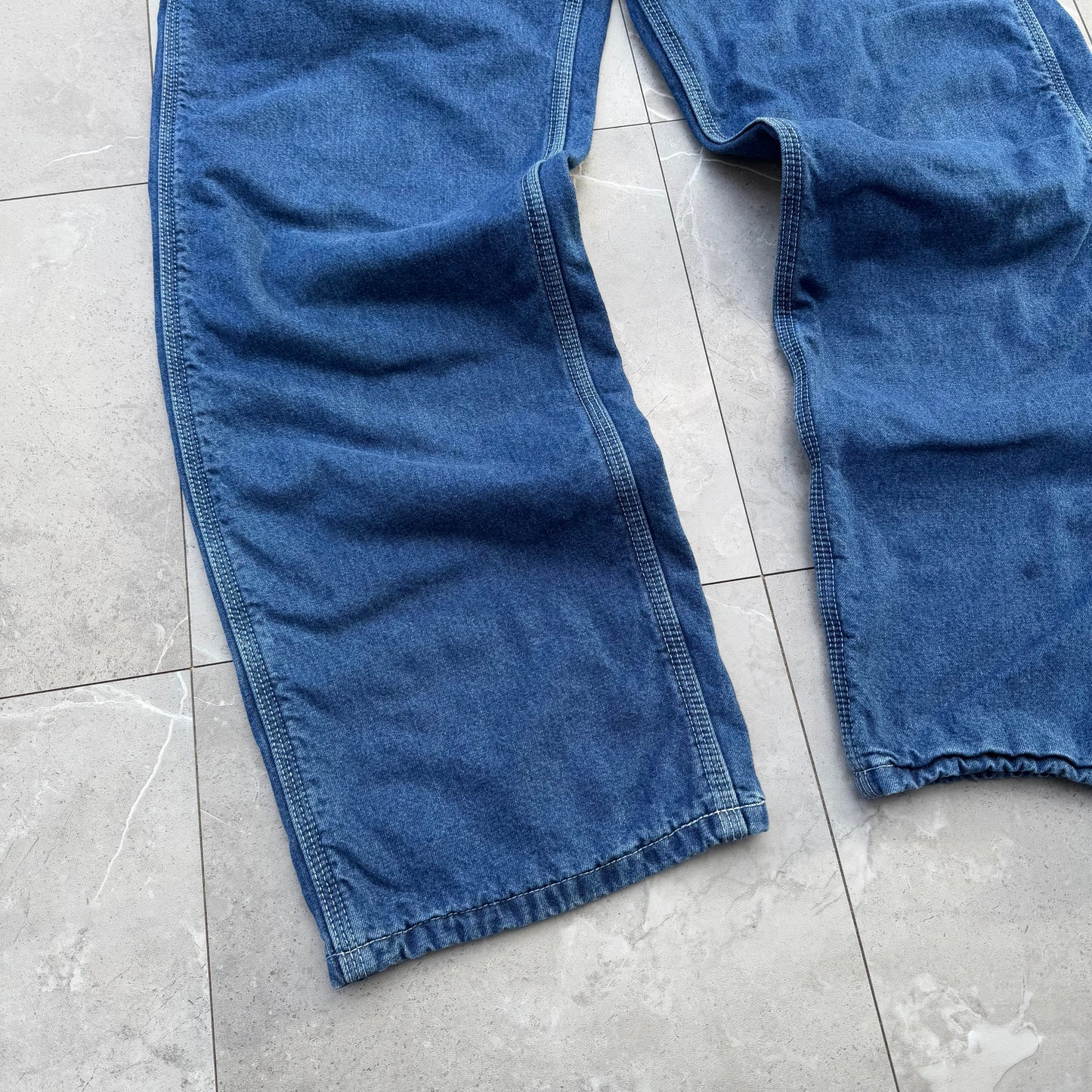 90s Carhartt Made in USA Flannel Lined Denim 33x32 KiiChain Clothing