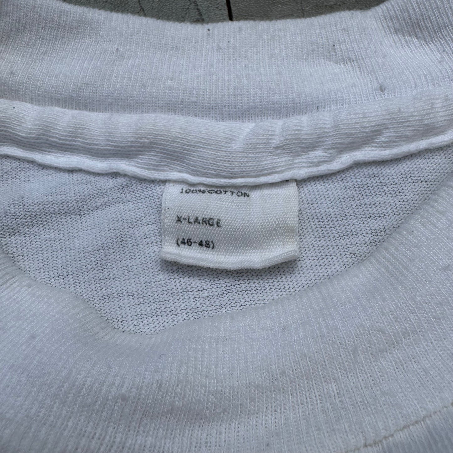 80s-90s Unknown USA Africa Stamp Single Stitch Tee KiiChain Clothing