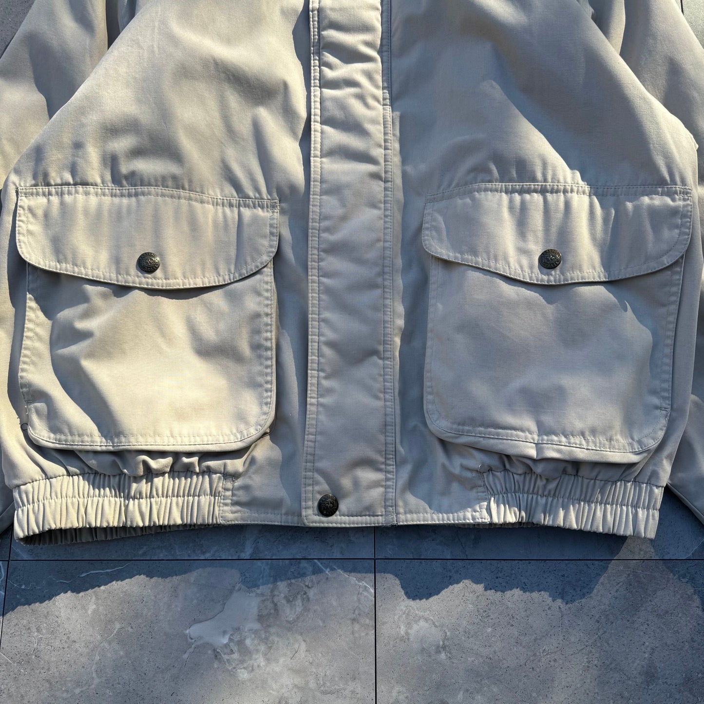 90s Pacific Trail A-2 Type Fleece-Lined Jacket KiiChain Clothing