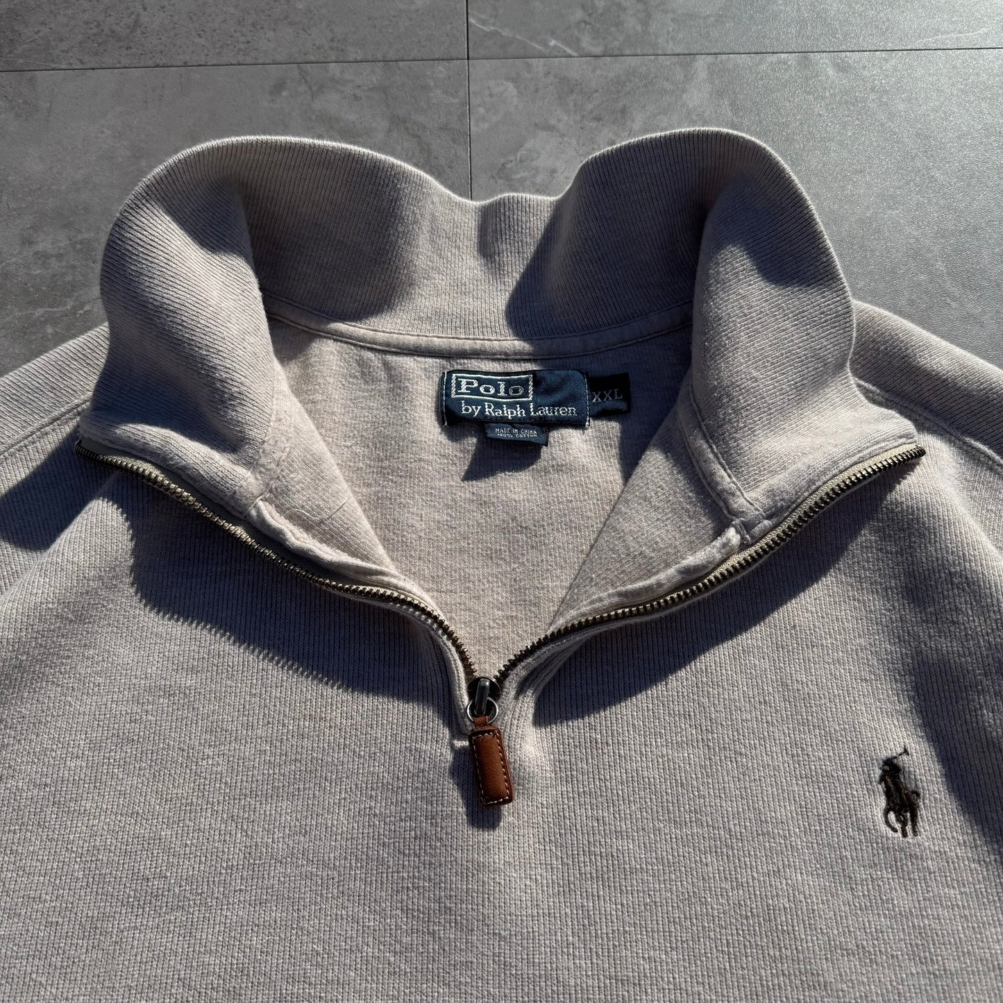 90s Ralph Lauren Half-Zip Knitted Pullover KiiChain Clothing