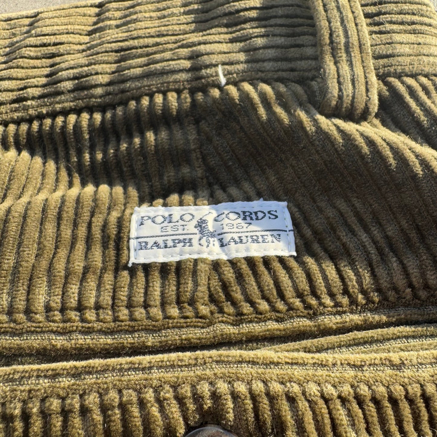 00s Polo by Ralph Lauren Corduroy Pants 33x30 KiiChain Clothing
