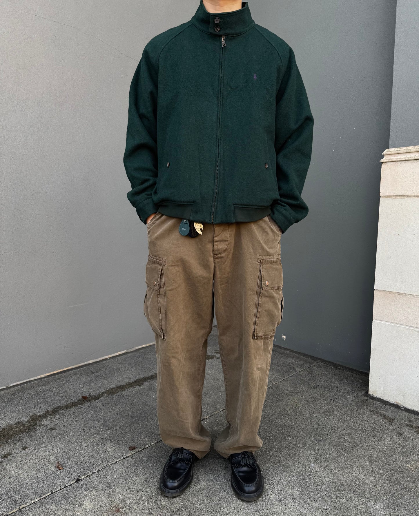 90s-00s Ralph Lauren Wool Harrington Jacket
