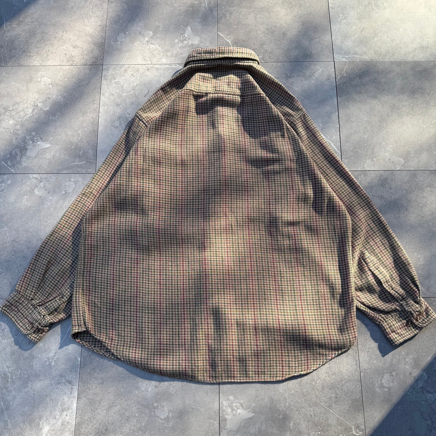 80s-90s Orvis Gingham Checkered Faded Button Down Shirt