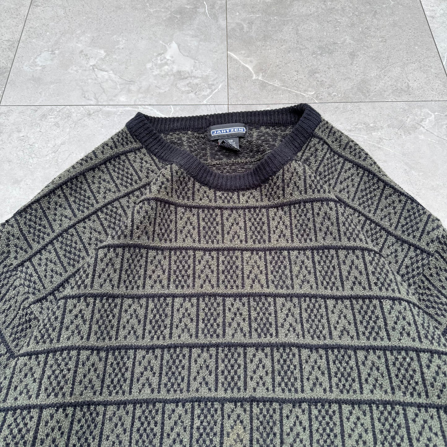 90s Jantzen Acrylic Design Knit KiiChain Clothing