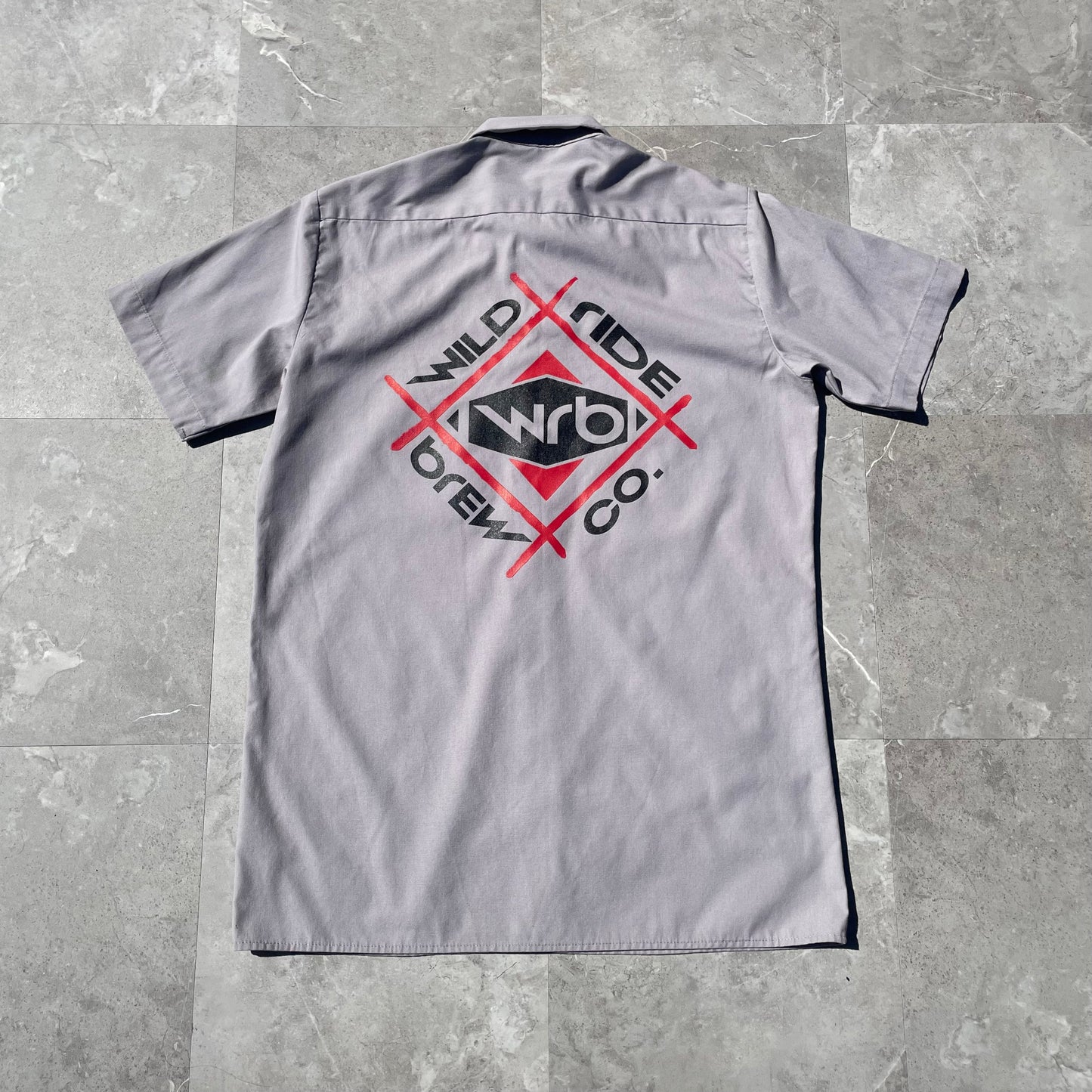 00s Dickies Wild Ride Brew Work Short Sleeve Shirt KiiChain Clothing