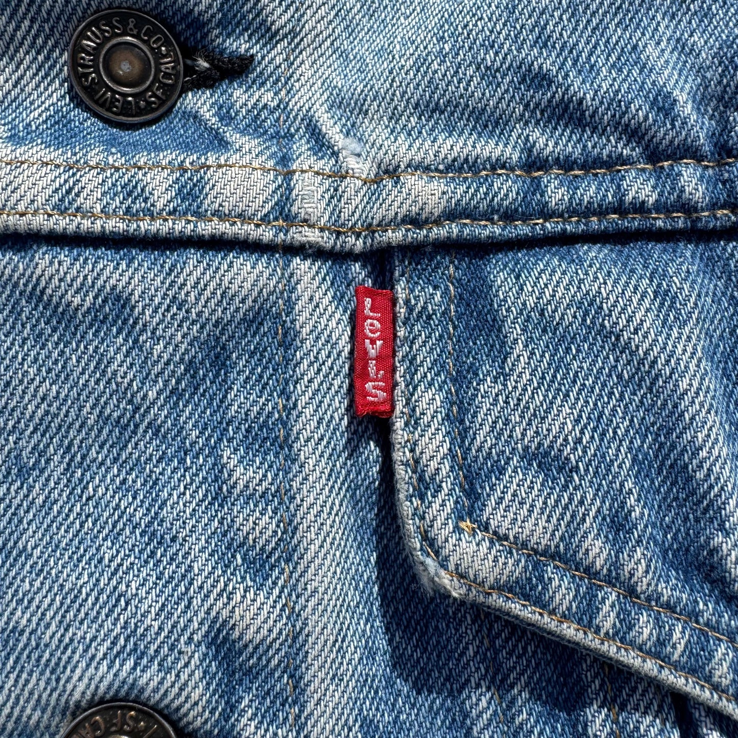 70s-80s Levi's Type III Denim Jacket KiiChain Clothing